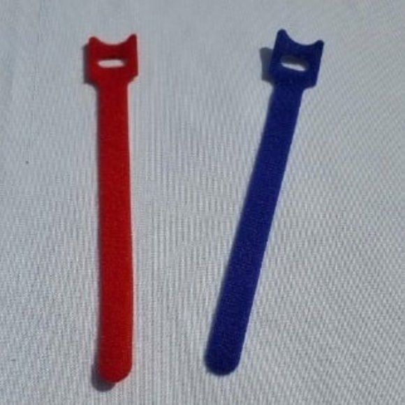 60PCS Fastening Cable Ties Reusable, Premium 6" Adjustable Cord Ties, Microfiber - Picture 5 of 6